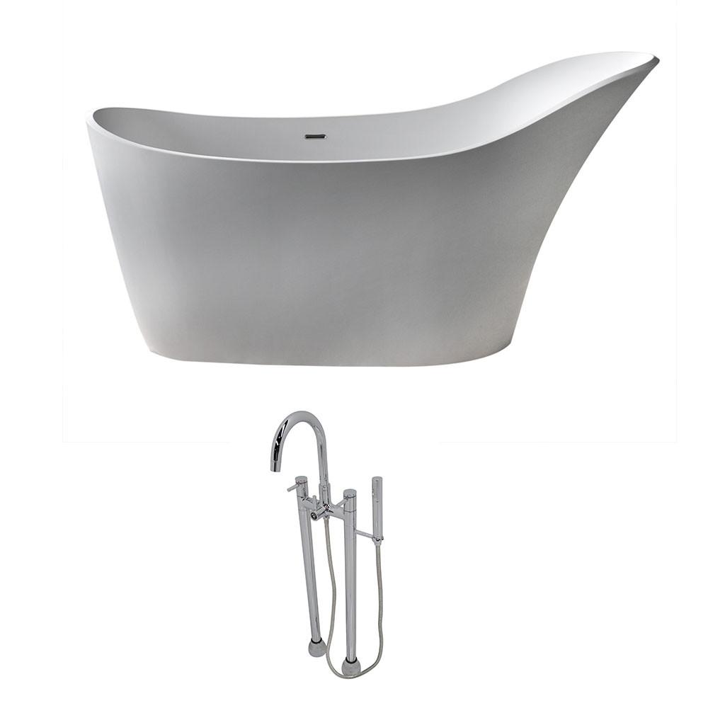 ANZZI Alto FT507-0027 FreeStanding Bathtub FreeStanding Bathtub ANZZI 