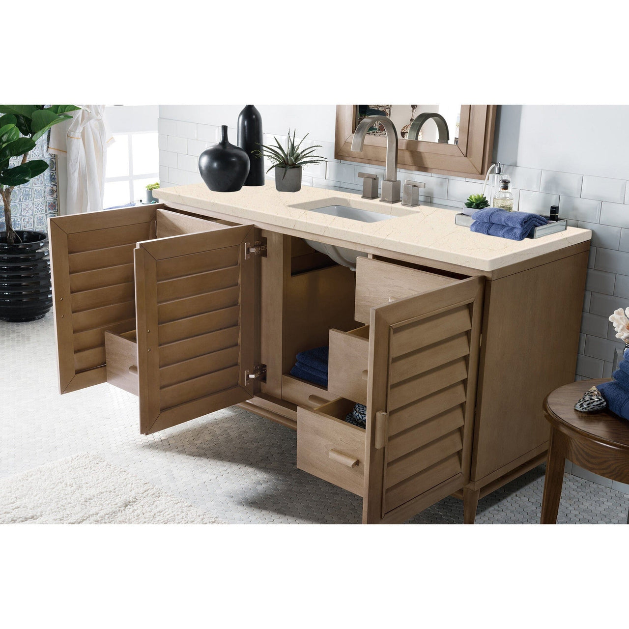 James Martin Portland 60" Single Vanity Vanity James Martin 