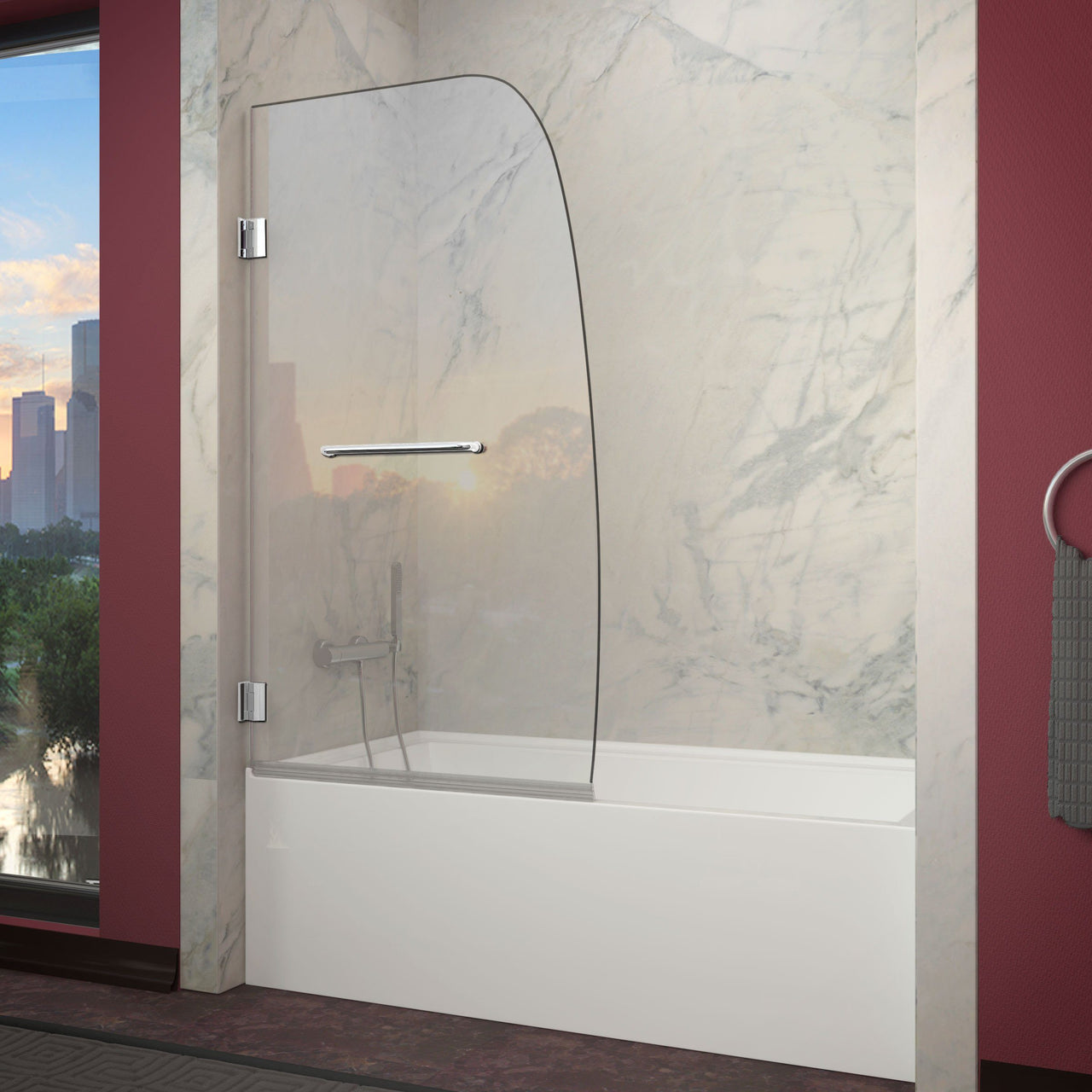 ANZZI GRAND Series SD-AZ10-01CH Shower Doors Shower Doors ANZZI 