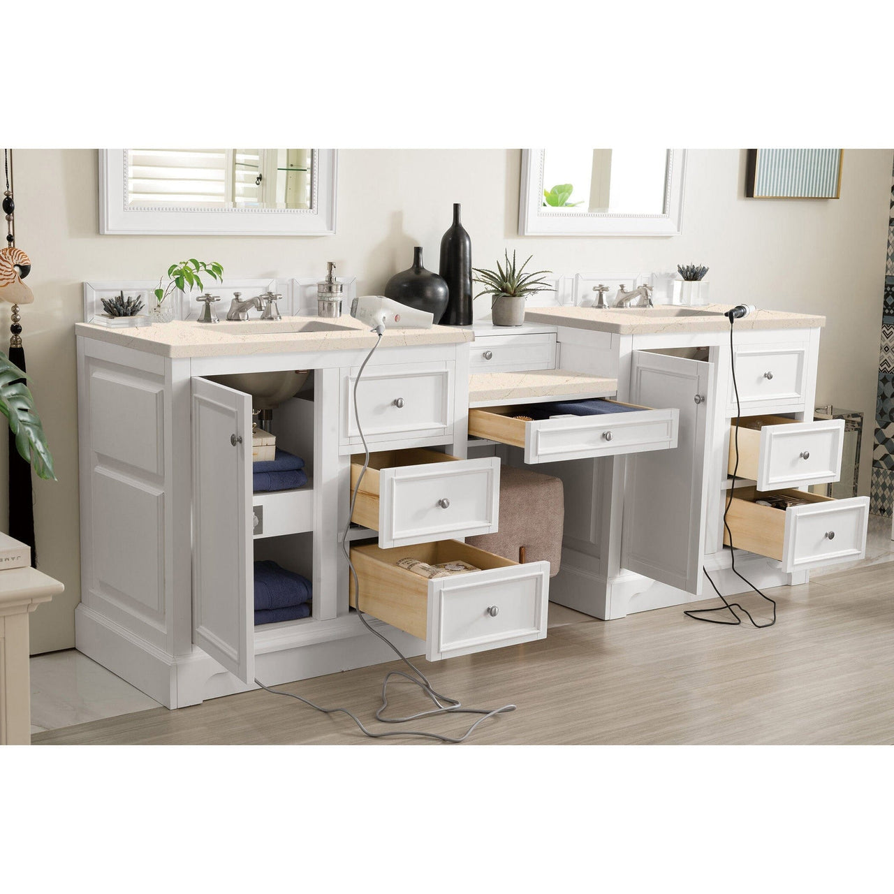 James Martin De Soto 94" Double Vanity Set Vanity James Martin 
