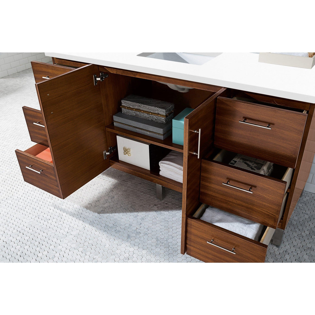 James Martin Metropolitan 60" Single Vanity Vanity James Martin 