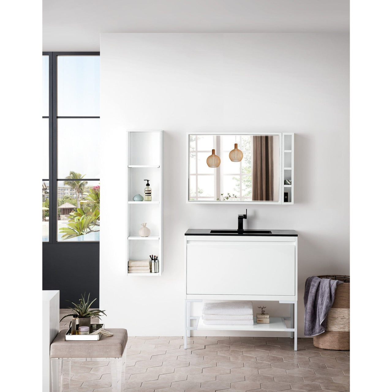 James Martin Milan 35.4" Single Vanity Vanity James Martin 