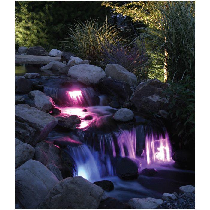 250w Halogen 4 color Fiber Optic Lighting - AQHgrp Garden - Fish Ponds Blue Thumb 