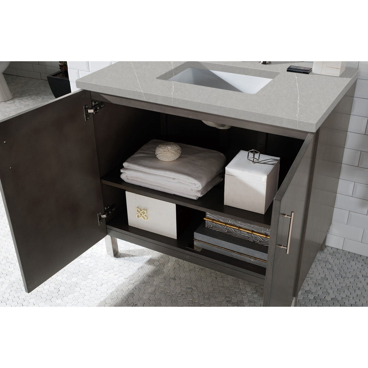 James Martin Metropolitan 36" Single Vanity Vanity James Martin 