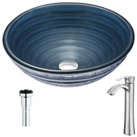 Thumbnail for ANZZI Tempo Series LSAZ042-095B Bathroom Sink Bathroom Sink ANZZI 
