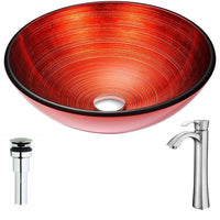 Thumbnail for ANZZI Echo Series LSAZ057-095B Bathroom Sink Bathroom Sink ANZZI 
