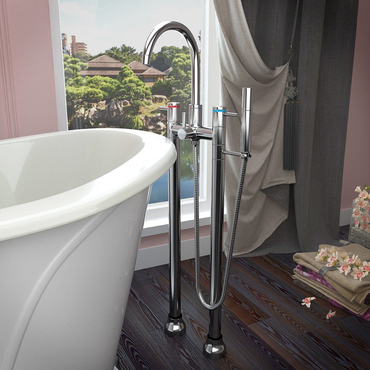 ANZZI Aegis FT082-0027 Bathtub Bathtub ANZZI 
