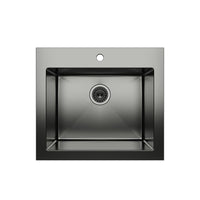 Thumbnail for Cantrio Single Basin Drop-In Sink Laundry Stainless Steel Cantrio 