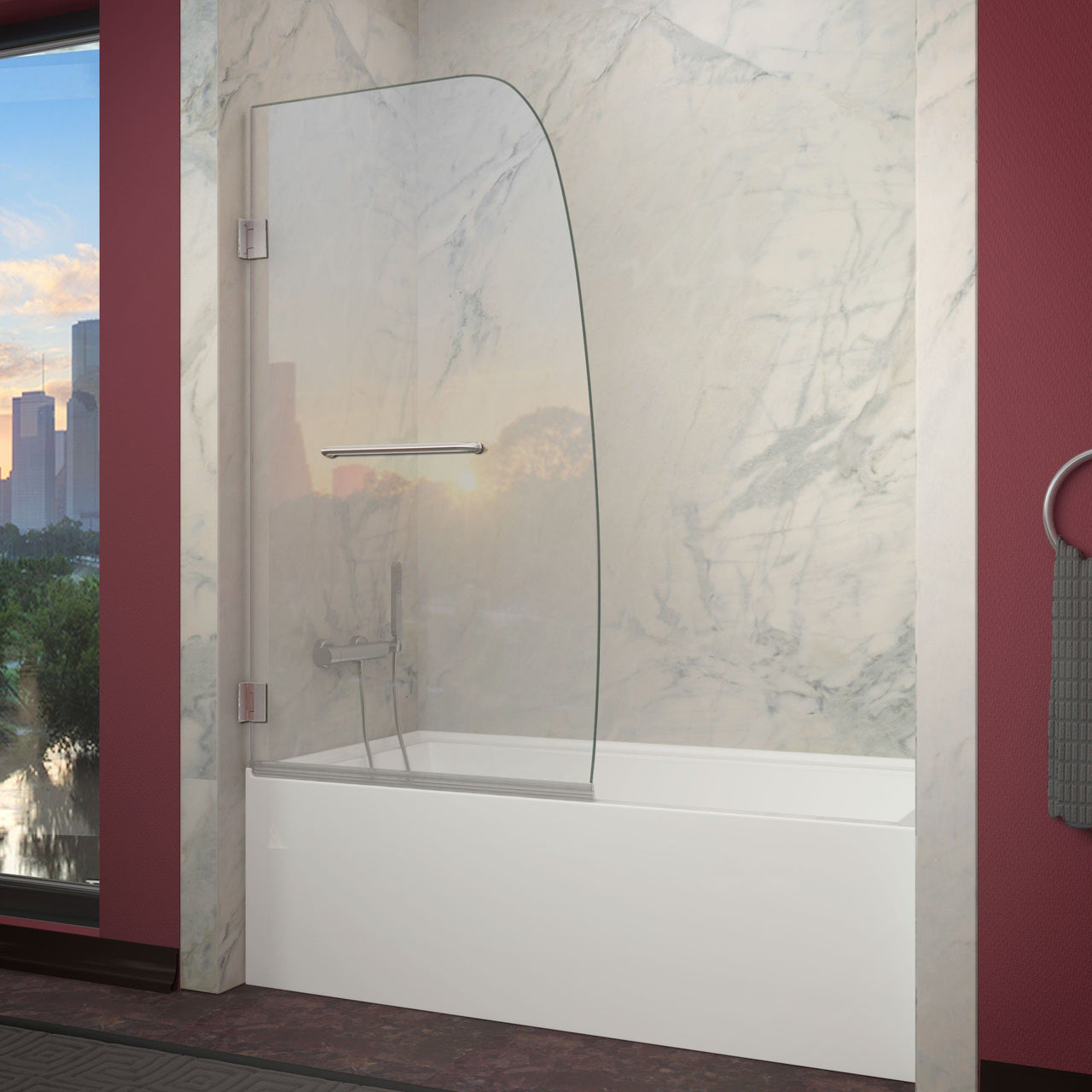 ANZZI GRAND Series SD-AZ10-01BN Shower Doors Shower Doors ANZZI 