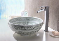 Thumbnail for ANZZI Cadence Series LS-AZ185 Vessel Sink - Glass Bathroom Sink ANZZI 