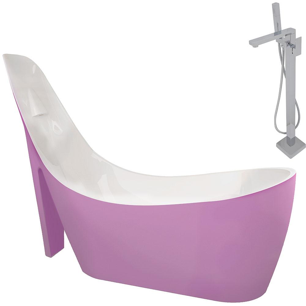 ANZZI Gala FT219-0028 FreeStanding Bathtub FreeStanding Bathtub ANZZI 