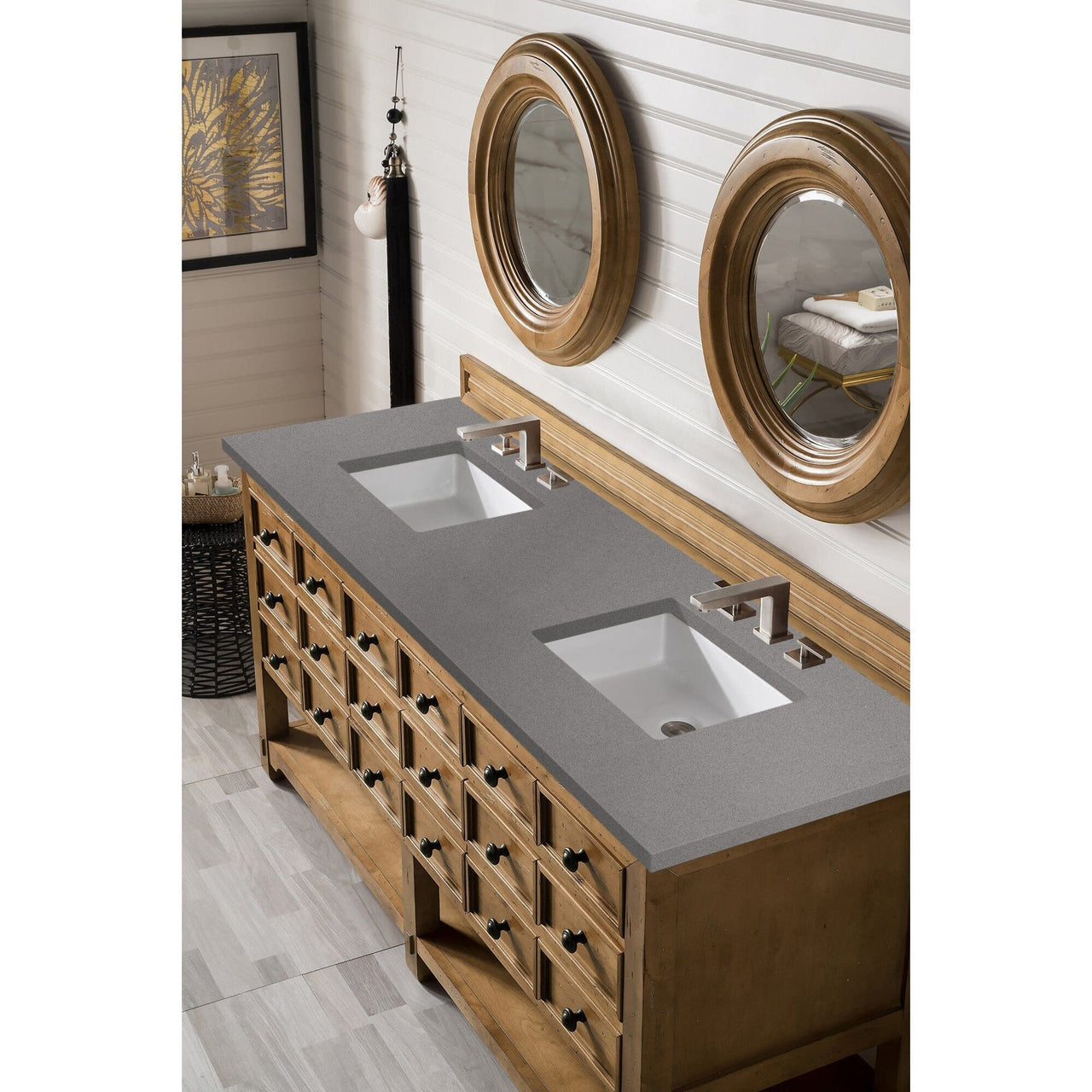James Martin Malibu 72" Double Vanity Vanity James Martin 