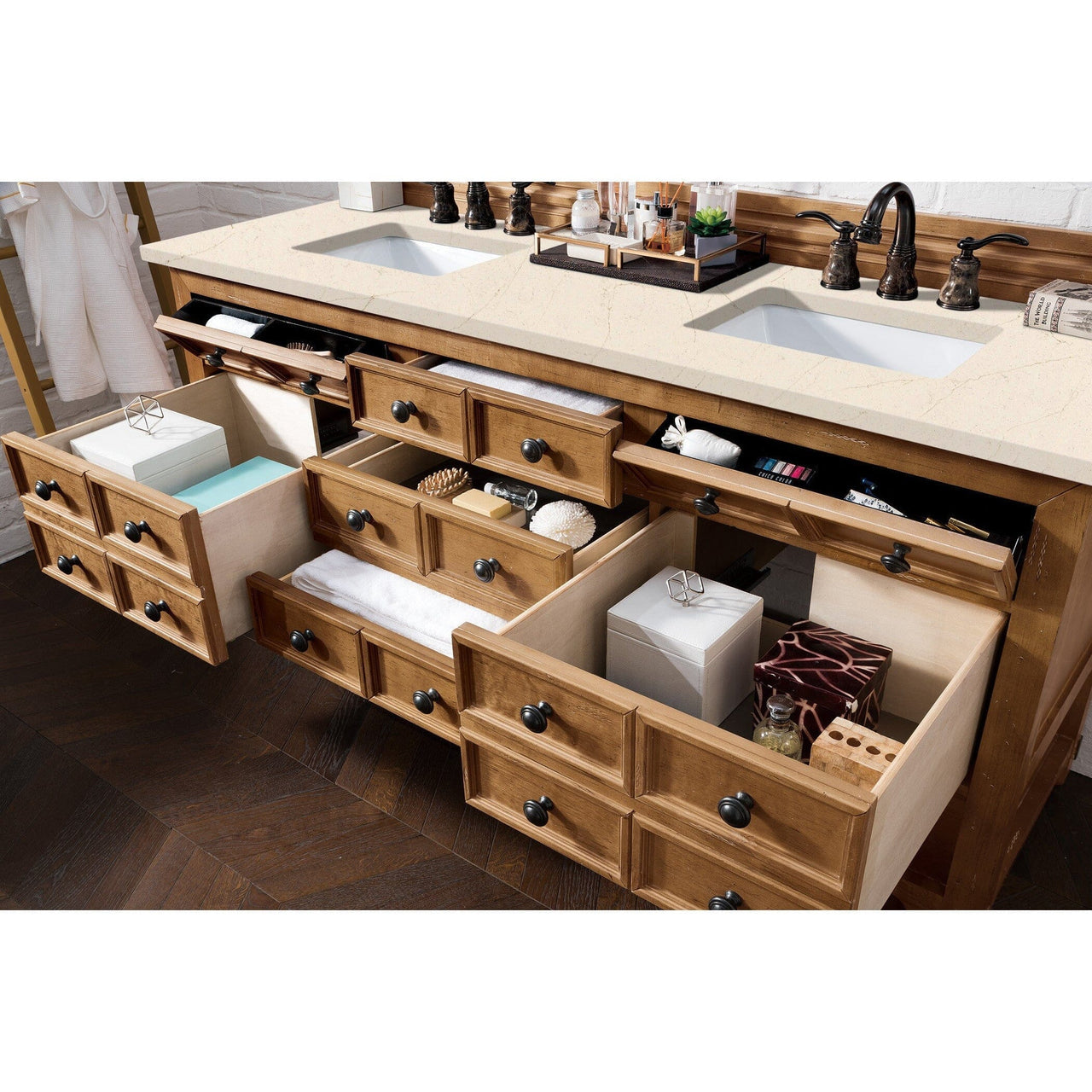 James Martin Malibu 72" Double Vanity Vanity James Martin 