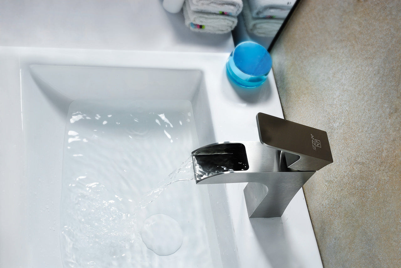 ANZZI Forza Series L-AZ019BN Bathroom Faucet Bathroom Faucet ANZZI 
