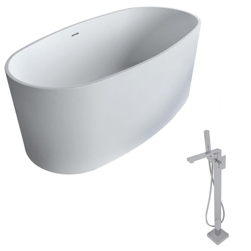ANZZI Roccia FT505-0028 FreeStanding Bathtub FreeStanding Bathtub ANZZI 