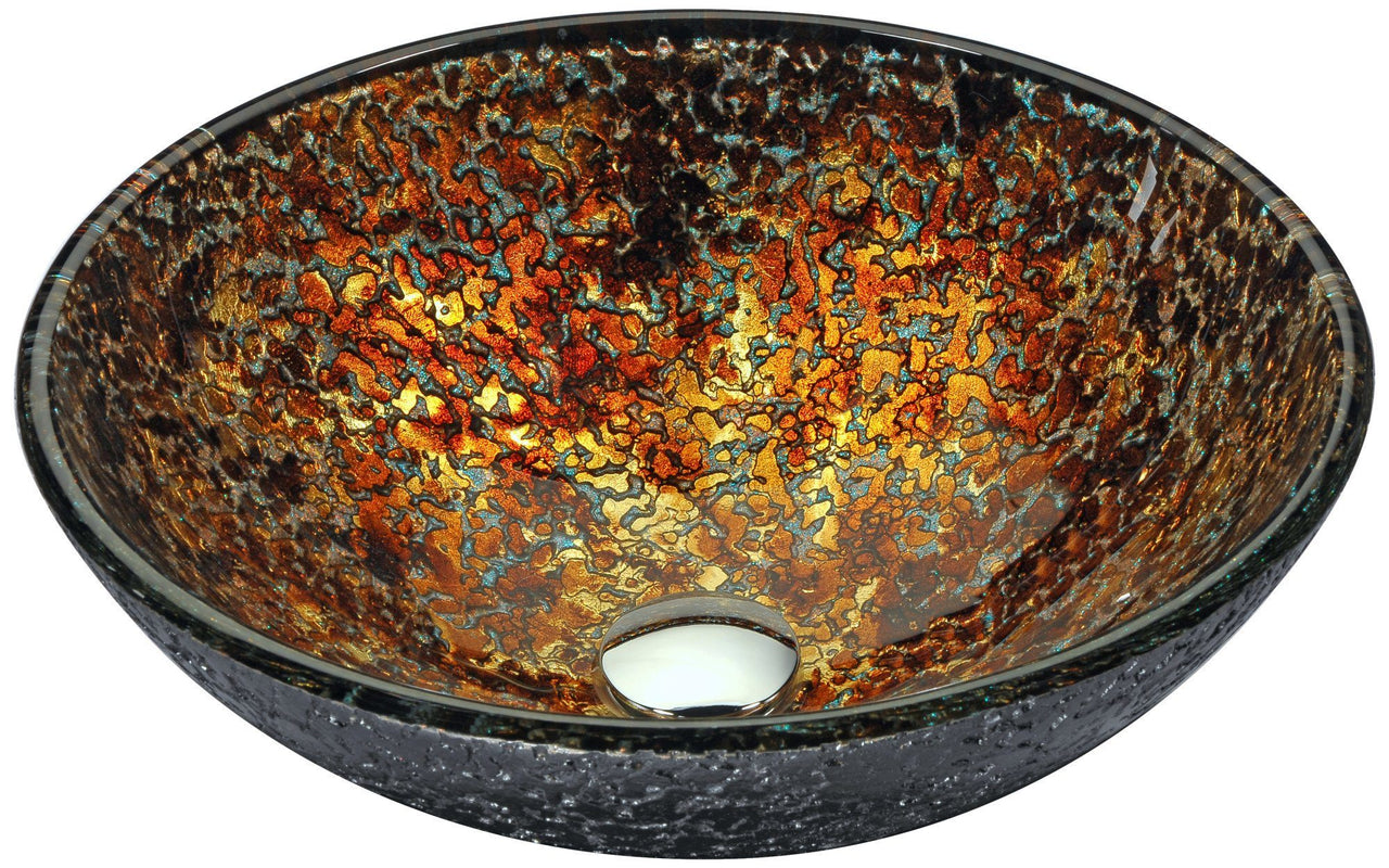ANZZI Alto Series LS-AZ200 Vessel Sink - Glass Bathroom Sink ANZZI 