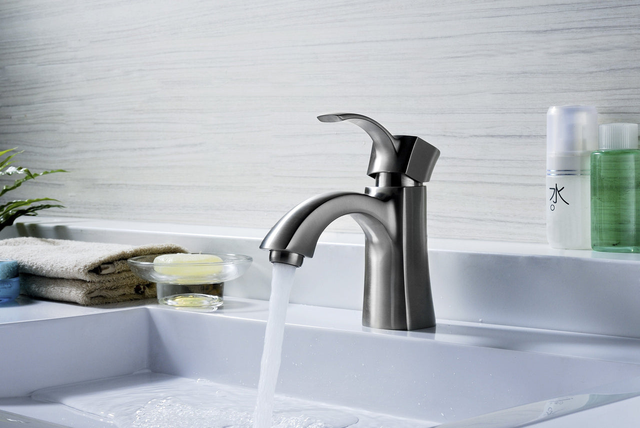 ANZZI Alto Series L-AZ012BN Bathroom Faucet Bathroom Faucet ANZZI 