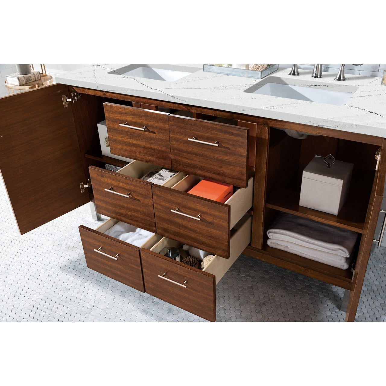 James Martin Metropolitan 60" Double Vanity Vanity James Martin 