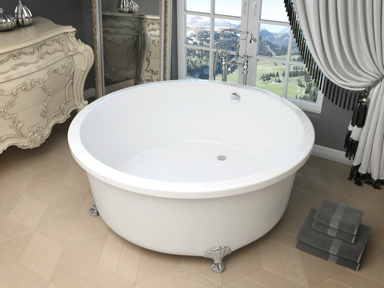 ANZZI CANTOR FT-AZ302 FreeStanding Bathtub FreeStanding Bathtub ANZZI 