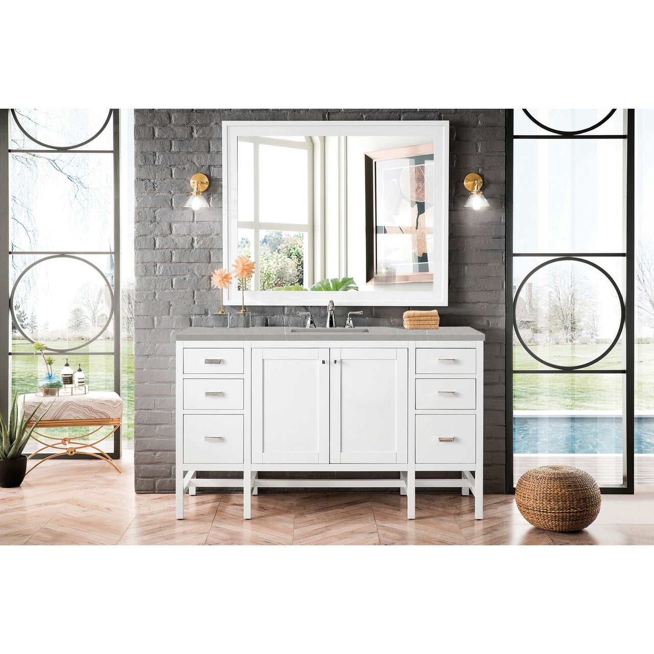 James Martin Addison 60" Single Vanity Vanity James Martin 