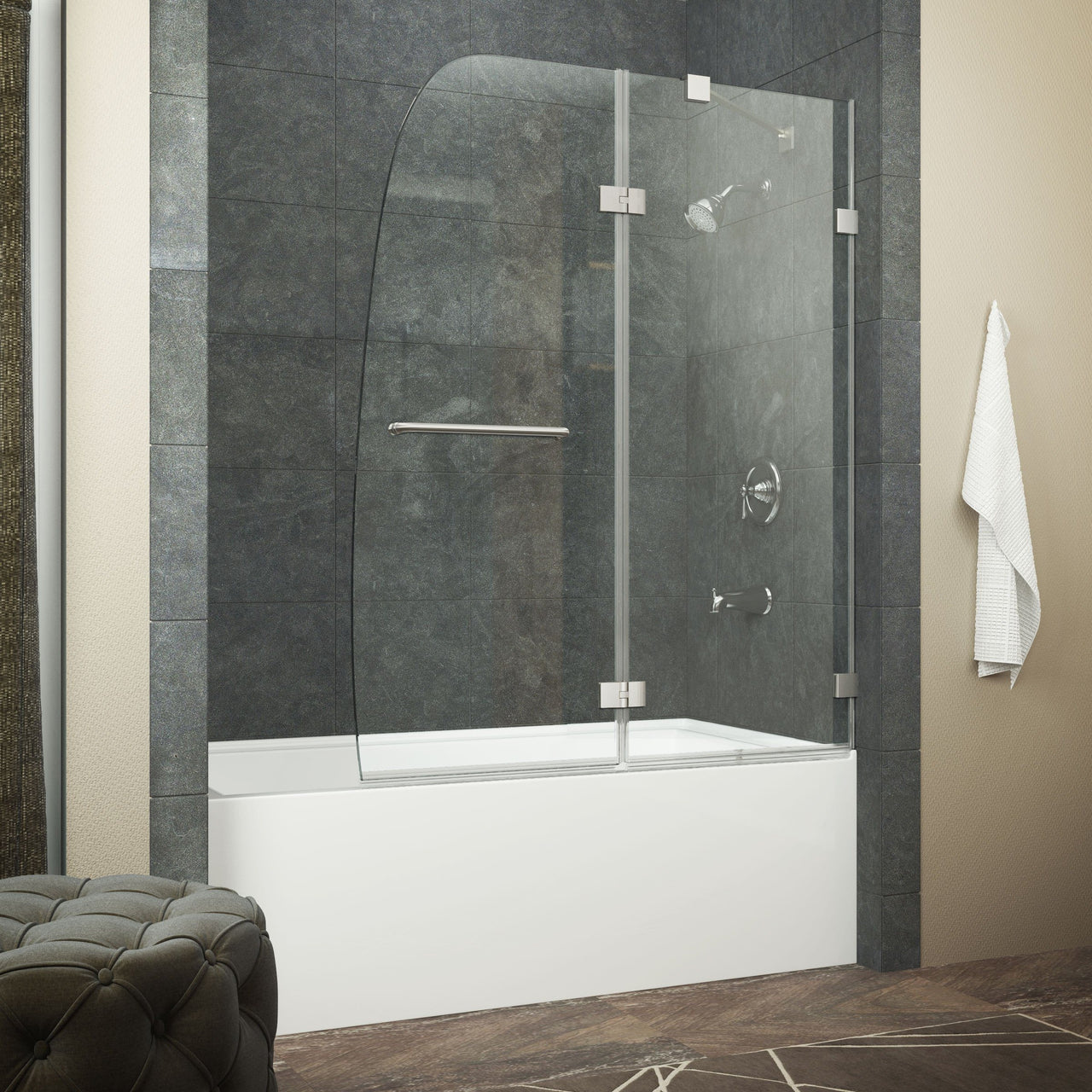 ANZZI HERALD Series SD-AZ11-01BN Shower Doors Shower Doors ANZZI 