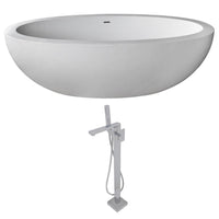 Thumbnail for ANZZI Lusso FT504-0028 FreeStanding Bathtub FreeStanding Bathtub ANZZI 