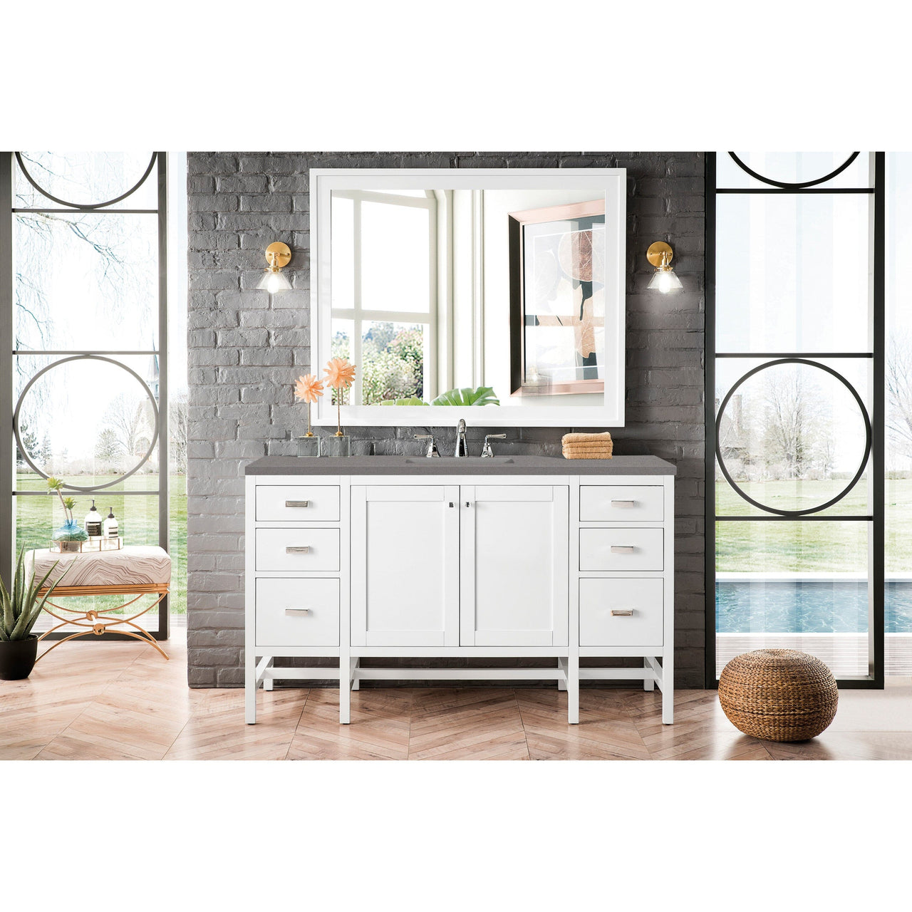 James Martin Addison 60" Single Vanity Vanity James Martin 