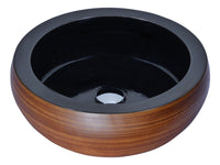 Thumbnail for ANZZI Regalia Series LS-AZ190 Vessel Sink - Glass Bathroom Sink ANZZI 