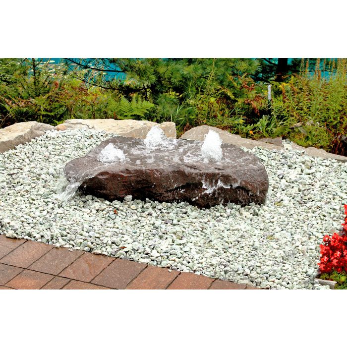 GFRC Bubbling Boulders LA3300K Manistique Falls Fountain Kit Fountain Blue Thumb 