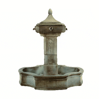 Thumbnail for Marseille Pond Cast Stone Outdoor Fountain Fountain Tuscan 
