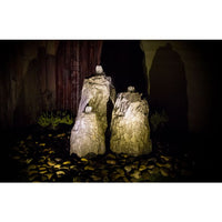 Thumbnail for GFRC Bubbling Boulders LA3100T Triple Matterhorn Fountain Kit Fountain Blue Thumb 