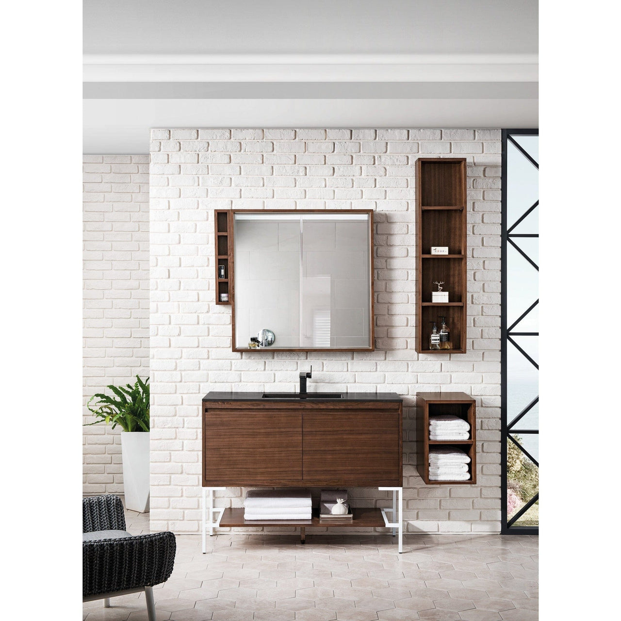 James Martin Milan 47.3" Single Vanity Vanity James Martin 