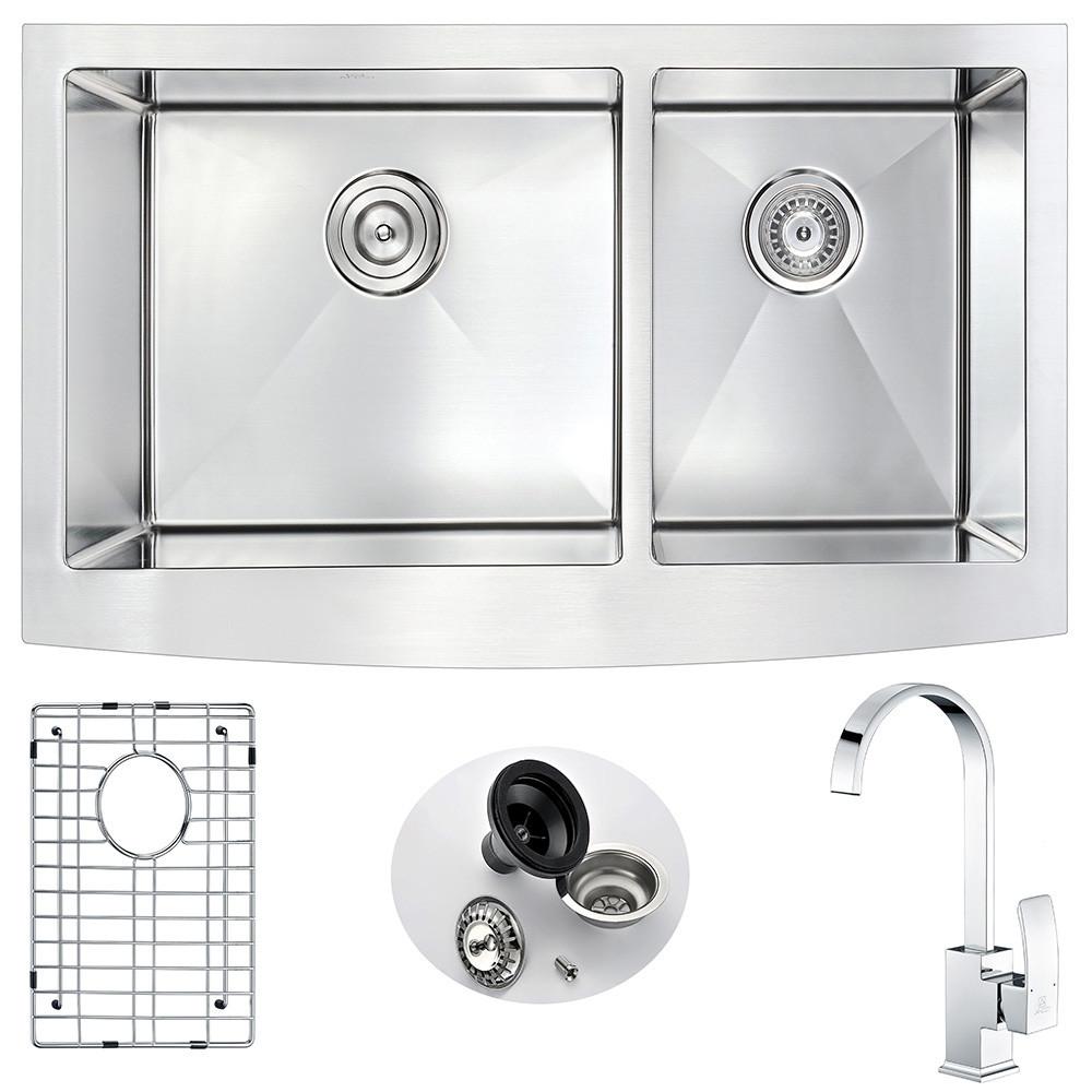 ANZZI ELYSIAN Series K36203A-035 Kitchen Sink Kitchen Sink ANZZI 