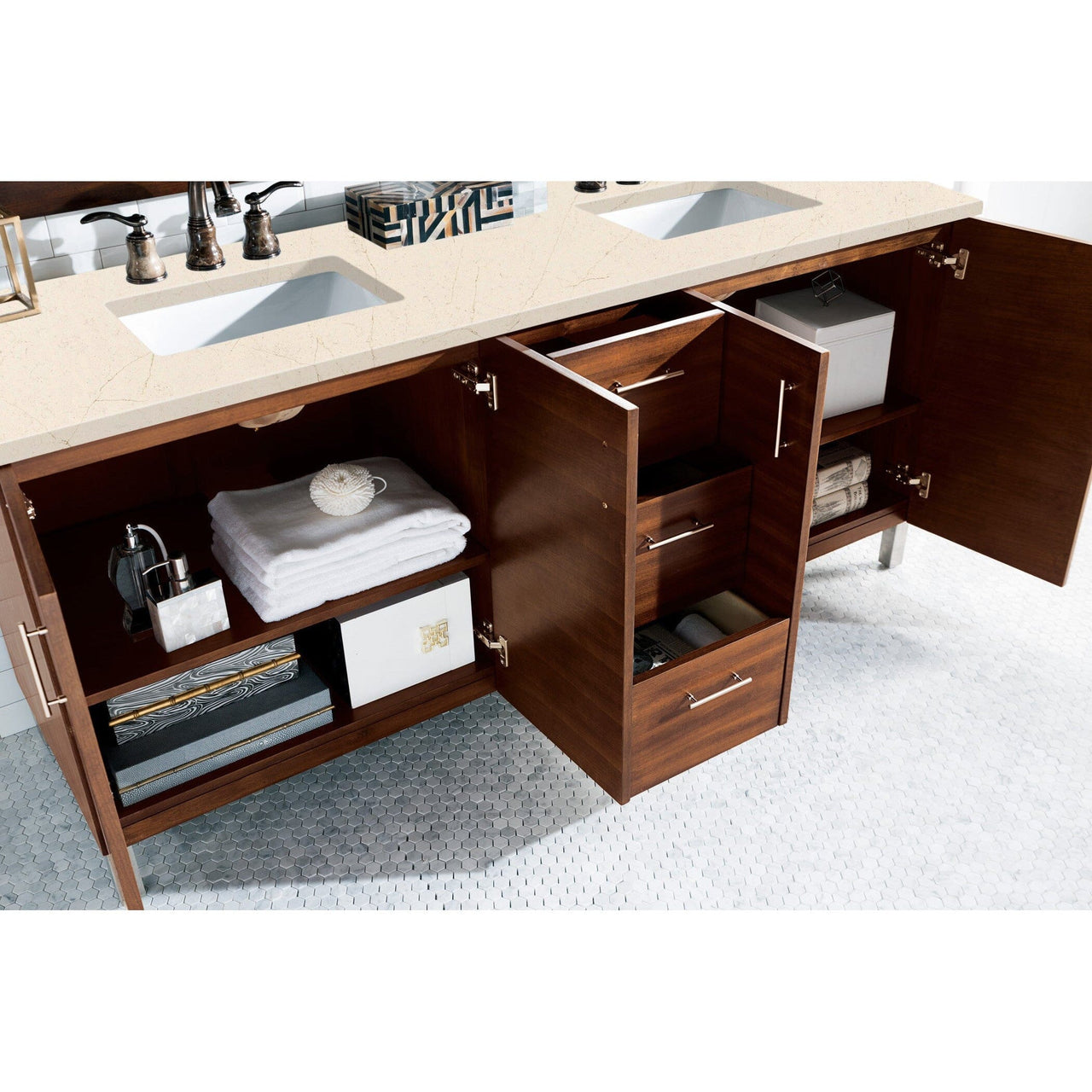 James Martin Metropolitan 72" Double Vanity Vanity James Martin 