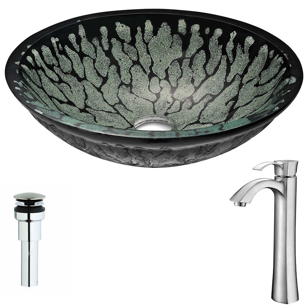 ANZZI Bravo Series LSAZ043-095B Bathroom Sink Bathroom Sink ANZZI 