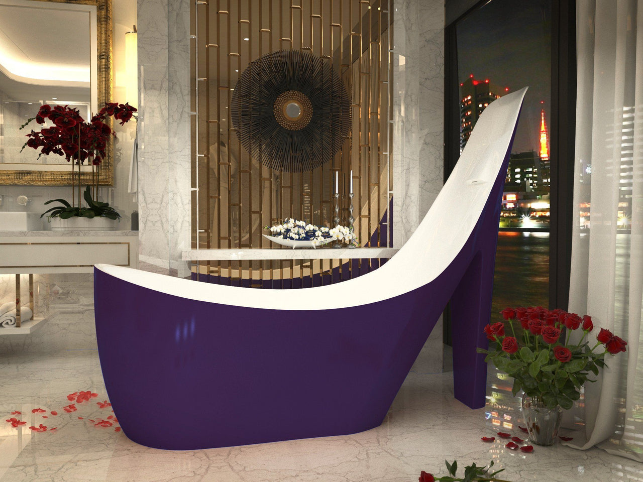ANZZI Gala FT218-0027 FreeStanding Bathtub FreeStanding Bathtub ANZZI 