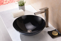 Thumbnail for ANZZI Arc Series LS-AZ215 Vessel Sink - Glass Bathroom Sink ANZZI 