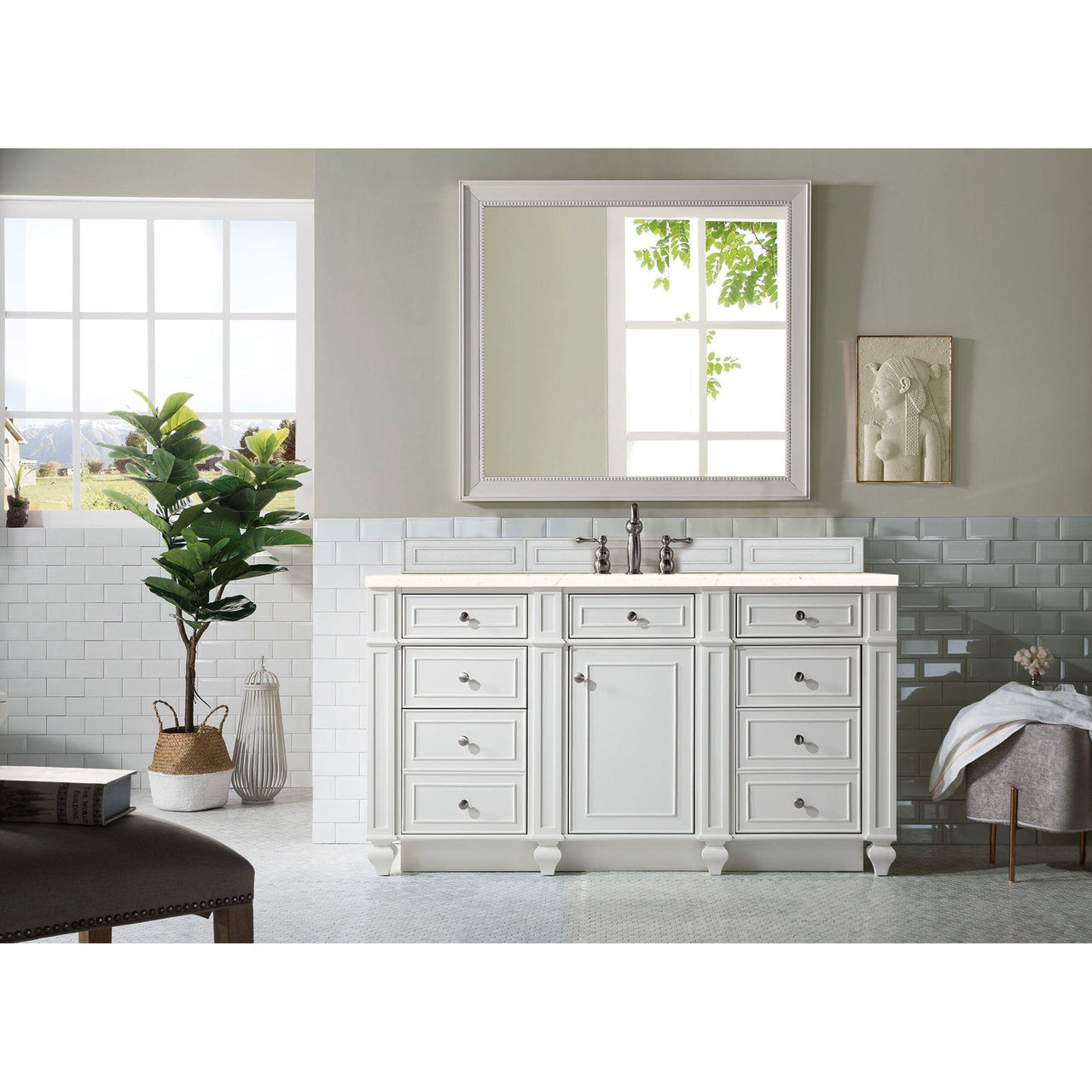 James Martin Bristol 60" Single Vanity Vanity James Martin 