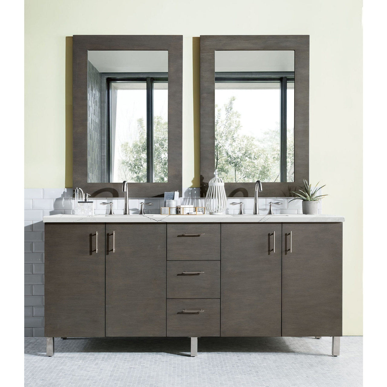 James Martin Metropolitan 72" Double Vanity Vanity James Martin 