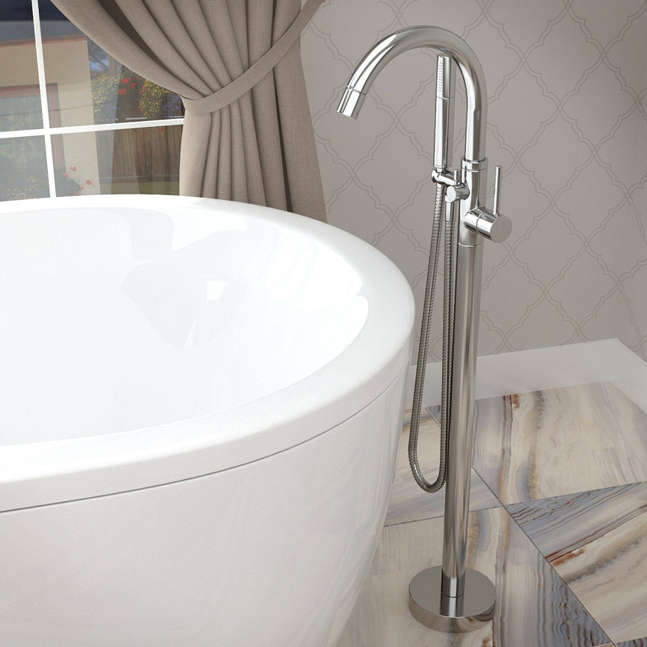 ANZZI Ember FT521BL-0025 Bathtub Bathtub ANZZI 