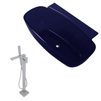 Thumbnail for ANZZI Vida FT523BL-0028 Bathtub Bathtub ANZZI 