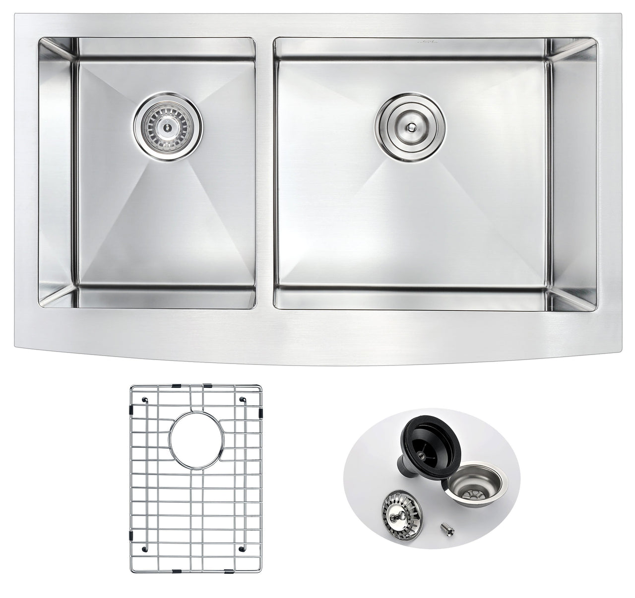 ANZZI ELYSIAN Series K-AZ3320-4C Kitchen Sink Kitchen Sink ANZZI 