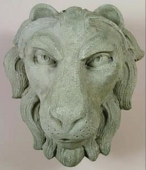 Grande Leonel Lion Head Water Fountain Fountain Tuscan 
