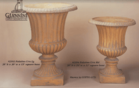 Thumbnail for Palatino Urn Cast Stone Outdoor Garden Planter Planter Tuscan 