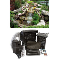 Thumbnail for Elite 28″ Cascading Falls Kit Pond-less Waterfalls Blue Thumb 