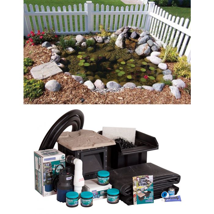 Pond Kits PBSERENITYgrp Blue Thumb Serenity WaterGarden Kit Vase Fountain Blue Thumb 