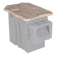 Thumbnail for Skimmers LIDgrp Natural Sandstone Faux Skimmer Lid Vase Fountain Blue Thumb 