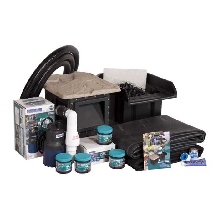 Pond Kits PBSERENITYgrp Blue Thumb Serenity WaterGarden Kit Vase Fountain Blue Thumb 