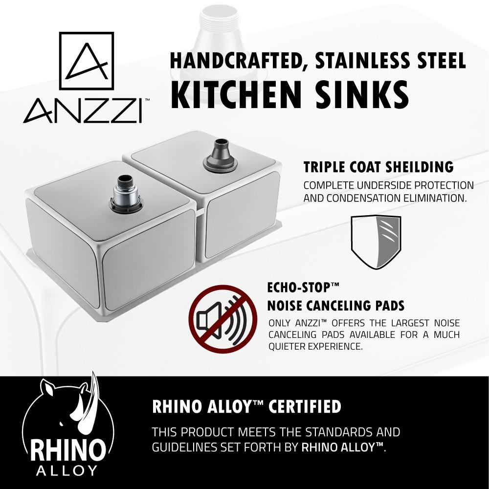 ANZZI VANGUARD Series K32192A-042 Kitchen Sink Kitchen Sink ANZZI 