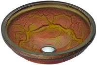 Thumbnail for ANZZI Alto Series LS-AZ218 Vessel Sink - Glass Bathroom Sink ANZZI 